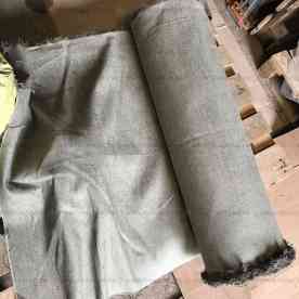 Брезент метражом (11293 ОП (огнестойкая пропитка, шир.~90 см, дл.50 м, необработанный край) ГОСТ 15530-93)